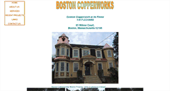 Desktop Screenshot of bostoncopperworks.com